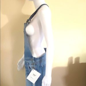 Brand new Guess jean overalls